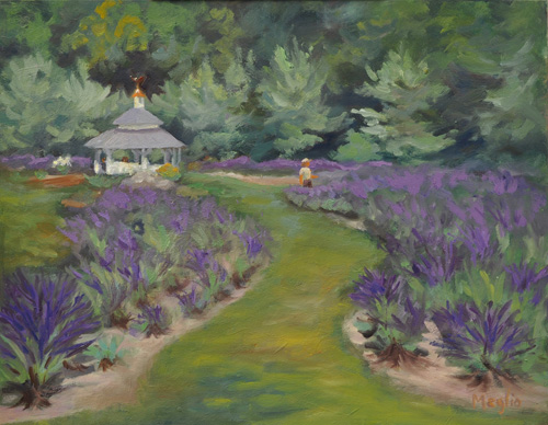 Gazebo at Lavender Pond Farm