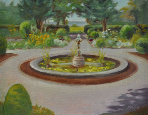 Duck Boy Fountain, Harkness Park